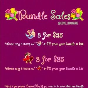 💐 BUNDLE SALES 💐